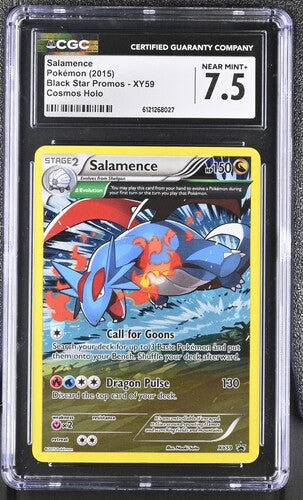 Salamence XY59 2015 Black Star Promos CGC 7.5 POP 11